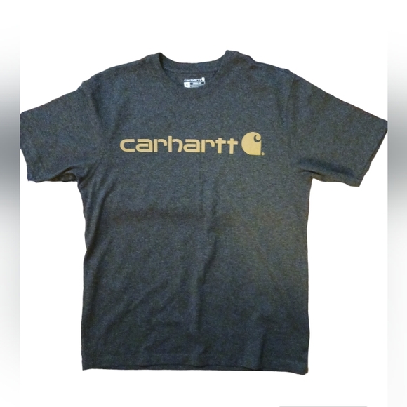 Carhartt tee. Mens. Size: Loose Fit Medium. Dark gray. - Picture 2 of 8